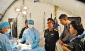 Việt Nam tham gia lực lượng giữ gìn hòa bình LHQ: Diễn tập bệnh viện dã chiến
