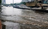 “Siêu máy bơm” hút cạn “rốn ngập” 60cm trong 13 phút ở Sài Gòn