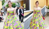 Hoa hậu Mỹ Linh cùng dàn sao đẹp rực rỡ đi xem thời trang
