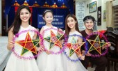 Mỹ Linh, Thanh Tú diện đầm trắng dịu dàng, hóa thân thành Hằng Nga
