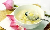 Chè hạt sen long nhãn ngon mát bổ