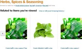 Hơn 6 triệu đồng một kg lá chanh rao bán ở Amazon