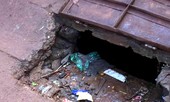 Nữ sinh Bình Phước bị nước mưa cuốn vào miệng cống mất tích