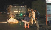 Tông vào đuôi xe chở cát, nam thanh niên tử vong tại chỗ
