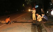 Va vào xe của Bí thư huyện, 2 thanh niên nhập viện trong đêm