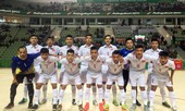 Thắng trận thứ 2 liên tiếp, futsal Việt Nam tiến gần tứ kết