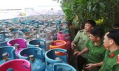 Hàng vạn vỏ bình gas chất đầy trụ sở BQL cụm công nghiệp