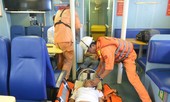 Ngạt khí ga, ba thuyền viên nguy kịch trên biển