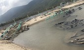 Hàng chục đầm tôm tan hoang sau cơn bão khủng khiếp
