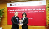 Agribank liên tiếp đón nhận giải thưởng “Thanh toán quốc tế xuất sắc”