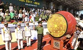 Bộ trưởng Tô Lâm đánh trống khai giảng năm học mới tại Học viện CSND