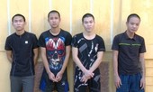 Nhóm thanh niên mang hung khí đến trụ sở công an để 'dằn mặt'