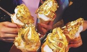 Món kem dát vàng sang chảnh nhất thế giới