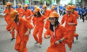 Xinh và chất như 'dân' công trình đồng diễn vũ đạo
