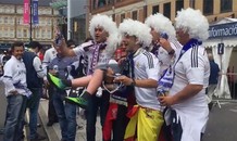 CĐV Real phấn kích trước chung kết Champions League