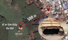 Nữ sinh lớp 11 bị nước cuốn trôi cách miệng cống 500 m