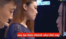 Đưa bạn gái và bồ cùng lên truyền hình, chàng trai khiến mọi người bất ngờ