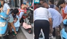 Mẹ sinh con khi đang chạy xe máy
