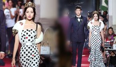 Mỹ nữ 9x gốc Á lộng lẫy nổi bật trong show của Dolce & Gabbana