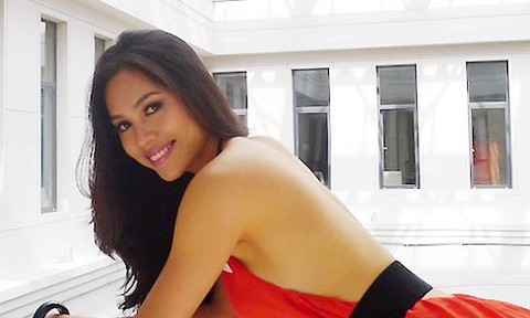 Hoàng My đẹp hơn trong hành trình Miss World
