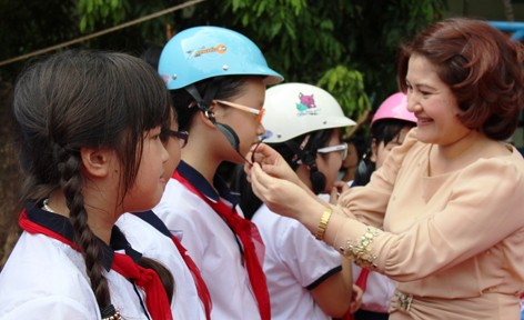 Ngày hội thiếu nhi với văn hóa giao thông