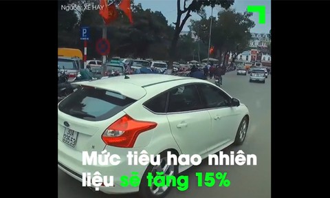 5 lưu ý để giúp ôtô tiết kiệm xăng
