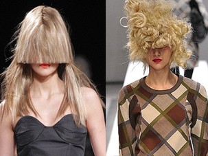 Những kiểu tóc 'nổi loạn' trên sàn catwalk Paris Những kiểu tóc 'nổi loạn' trên sàn catwalk Paris