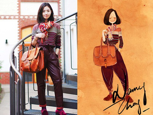 Ngắm ảnh hoạt hình của lookbook-er Nancy Zhang Ngắm ảnh hoạt hình của lookbook-er Nancy Zhang