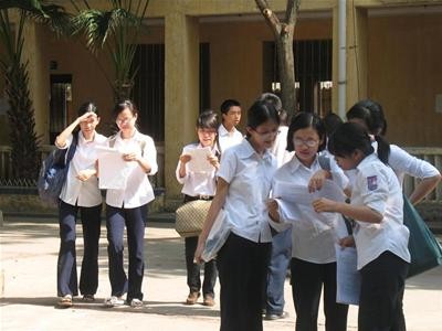 Bộ GD&ĐT công bố đáp án các môn thi cao đẳng Bộ GD&ĐT công bố đáp án các môn thi cao đẳng