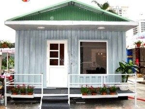 Căn hộ container giá từ 100 đến 300 triệu đồng Căn hộ container giá từ 100 đến 300 triệu đồng