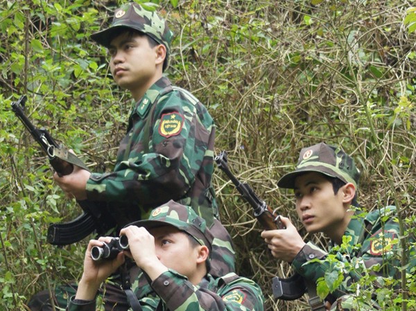 Dấu chân người lính biên phòng Dấu chân người lính biên phòng