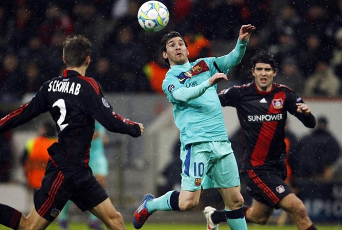 Barcelona thắng dễ Leverkusen Barcelona thắng dễ Leverkusen