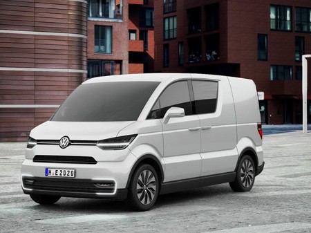 e-Co-Motion: xe chở hàng không khí thải của Volkswagen e-Co-Motion: xe chở hàng không khí thải của Volkswagen