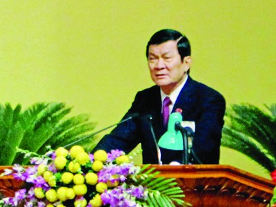 Chủ tịch nước Trương Tấn Sang: Tiếp tục chiến đấu ở thế trận mới Chủ tịch nước Trương Tấn Sang: Tiếp tục chiến đấu ở thế trận mới