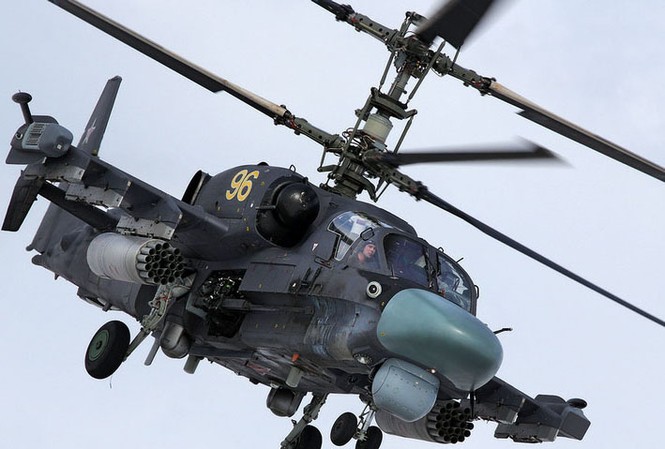 Trực thăng Ka-52: 'Kẻ săn mồi' xinh đẹp Trực thăng Ka-52: 'Kẻ săn mồi' xinh đẹp