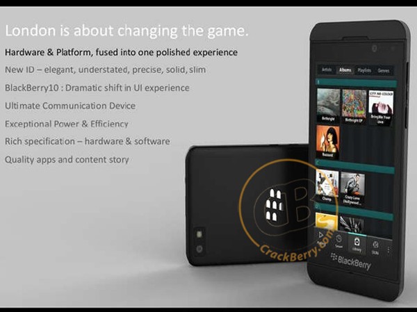 Lộ diện smartphone BlackBerry 10 mới Lộ diện smartphone BlackBerry 10 mới
