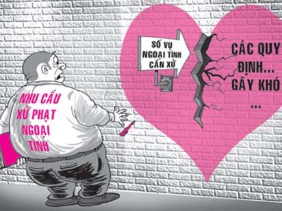 Xử phạt ngoại tình: Bắt tại trận cũng chào thua Xử phạt ngoại tình: Bắt tại trận cũng chào thua