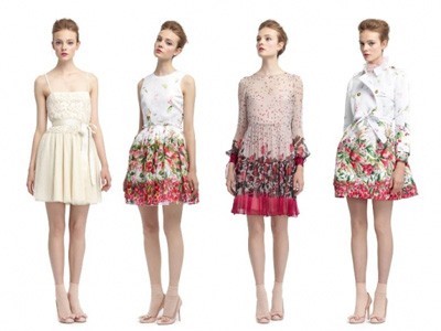 Sắc xuân tươi trẻ trong BST xuân 2013 Valentino Sắc xuân tươi trẻ trong BST xuân 2013 Valentino