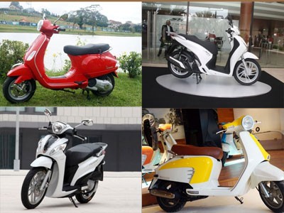 Những xe ga thời trang cho ngày 8-3 Những xe ga thời trang cho ngày 8-3