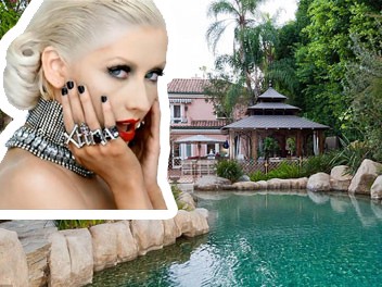 Biệt thự lộng lẫy của Christina Aguilera Biệt thự lộng lẫy của Christina Aguilera