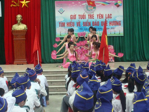 Học ngoại khóa về biển đảo Học ngoại khóa về biển đảo