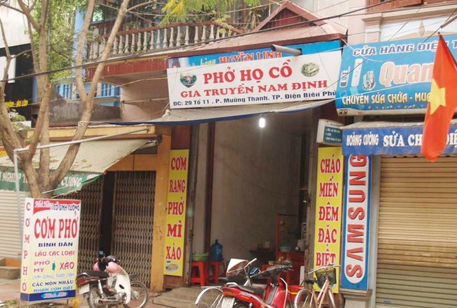 Danh tiếng Quảng cáo phở Cồ Nam Định ở Điện Biên