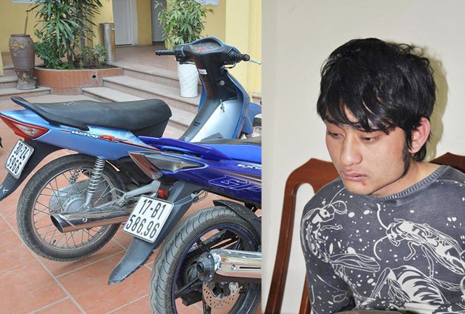 Sinh viên ĐH trộm xe máy lấy tiền trả nợ Sinh viên ĐH trộm xe máy lấy tiền trả nợ