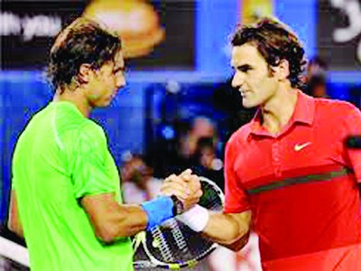 Đụng Nadal, Federer mừng húm Đụng Nadal, Federer mừng húm