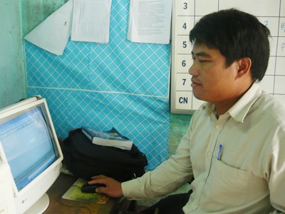 Cán bộ Đoàn nghèo, xấu hổ lắm Anh Viên Xuân Min Ảnh: Tiểu Bảo