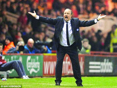 Benitez tính nước chia tay Chelsea Benitez tính nước chia tay Chelsea