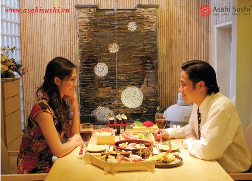 Valentine ngọt ngào tại Long Đình và Asahi Valentine ngọt ngào tại Long Đình và Asahi