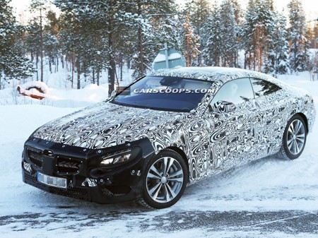 ‘Chộp’ Mercedes S-Class Coupe 2015 trên đường thử ‘Chộp’ Mercedes S-Class Coupe 2015 trên đường thử