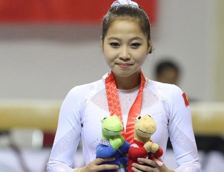 'Búp bê' Ngân Thương giành vé dự Olympic London 2012 'Búp bê' Ngân Thương giành vé dự Olympic London 2012