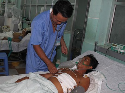 Ngư dân bị cá cờ đâm thủng tim Ngư dân bị cá cờ đâm thủng tim